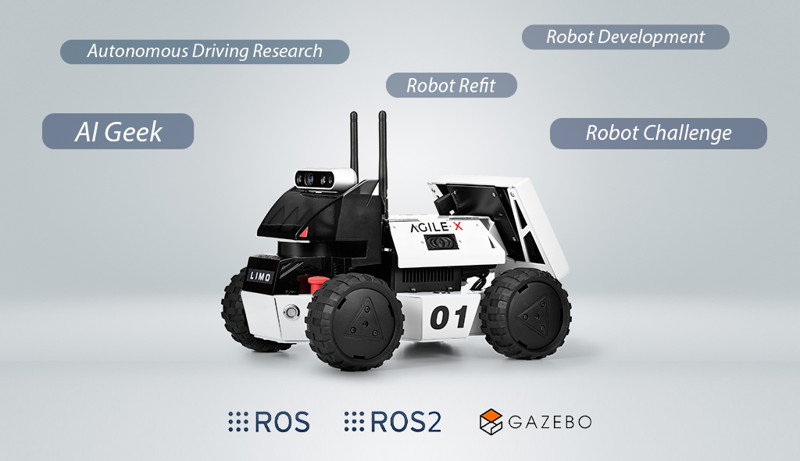 Different uses of the LIMO open-source mobile robot